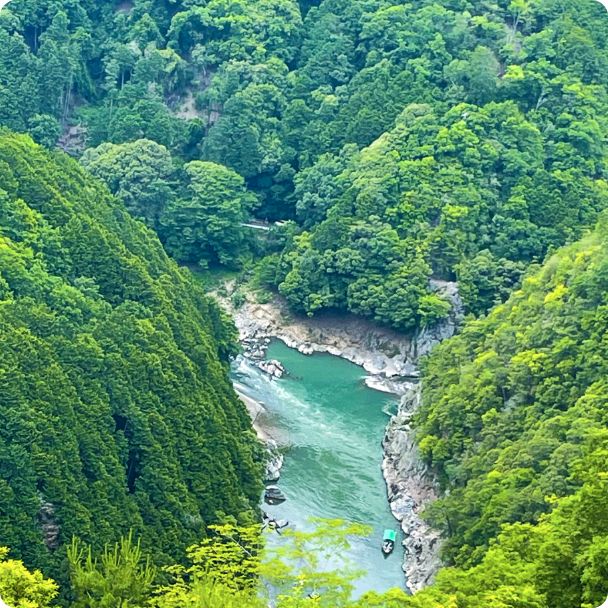 保津峡展望台